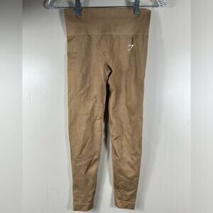 Gymshark Adapt Fleck Seamless Leggings Mineral Brown Size Small
